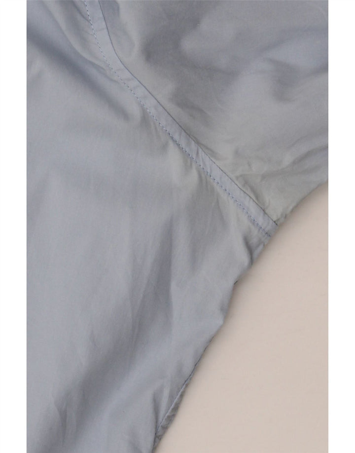 TIMBERLAND Mens Slim Fit Shirt 2XL Blue Cotton