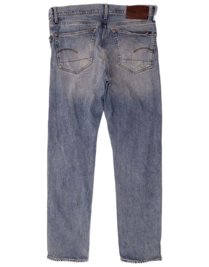 G-Star Mens Slim Jeans W33 L32 Blue Cotton