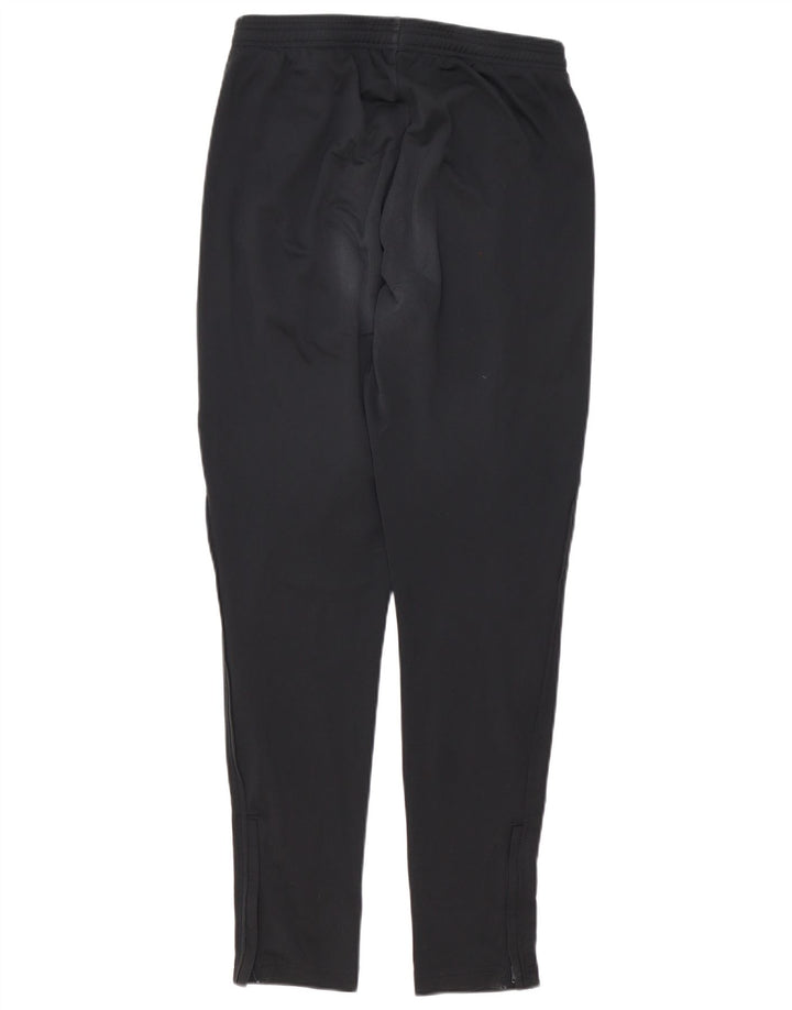 Under Armour Mens Fitted Tracksuit Trousers Medium Black Polyester