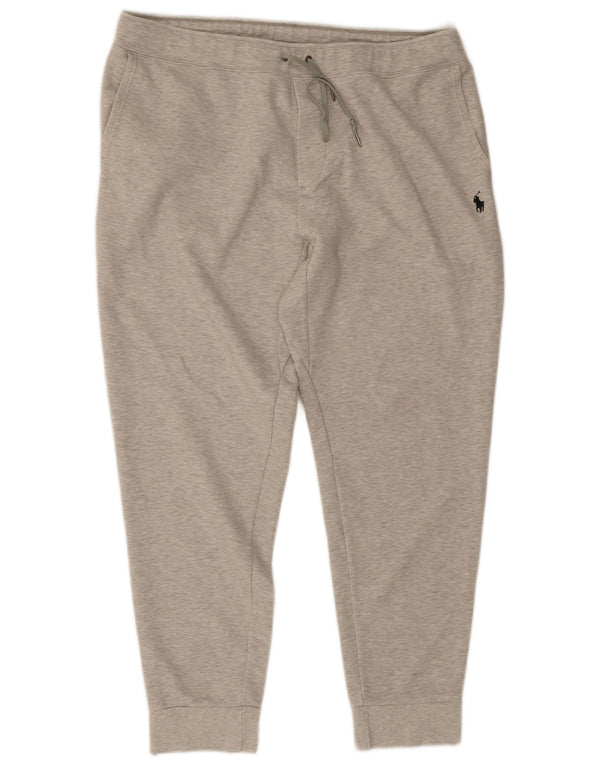 Polo Ralph Lauren Mens Tracksuit Trousers Joggers 2XL Grey Cotton