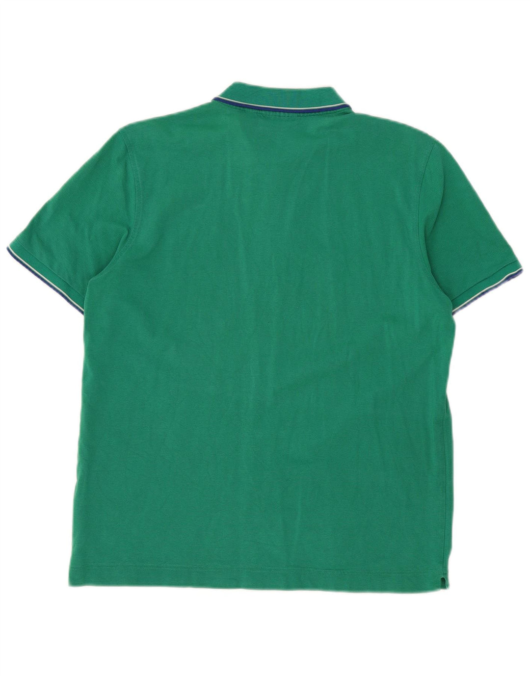 LACOSTE Mens Polo Shirt Size 5 Large Green Cotton