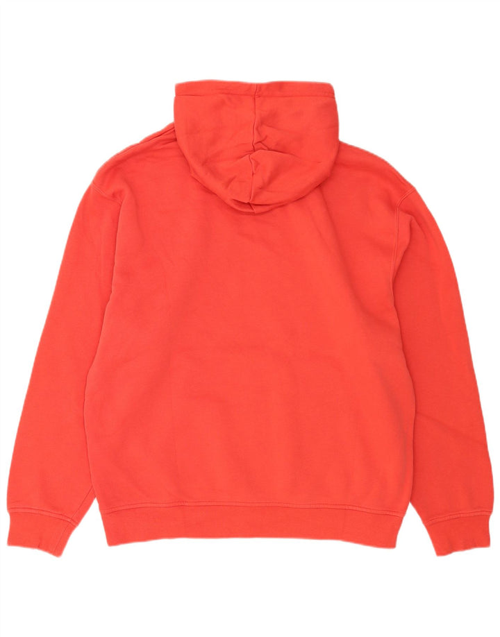Jordan Mens Hoodie Jumper Large Red Cotton