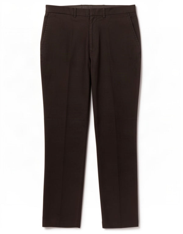Marks & Spencer Mens Straight Suit Trousers W32 L31 Black Polyester