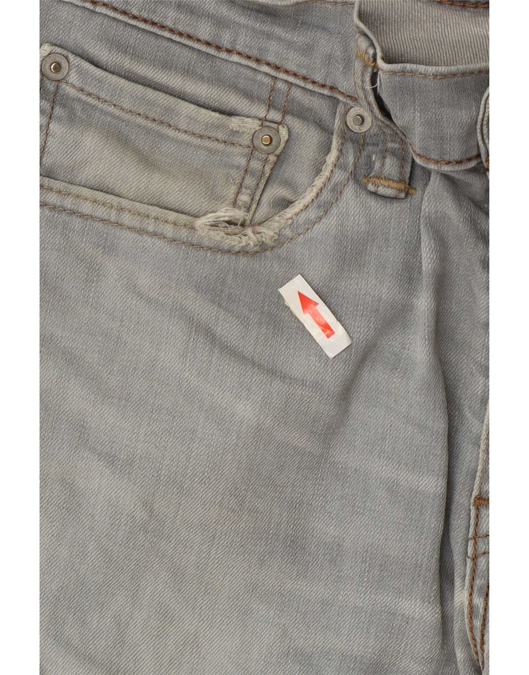 Levi's Mens 511 Slim Fit Denim Shorts W31 Medium Blue Cotton