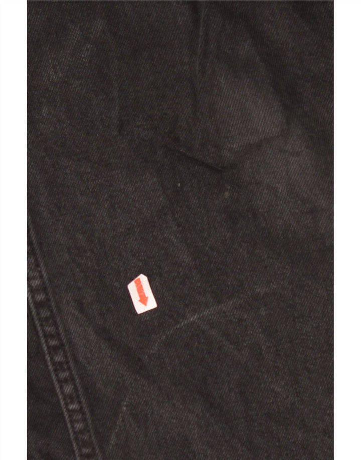 ALL SAINTS Mens Sid Straight Jeans W32 L26 Black Cotton