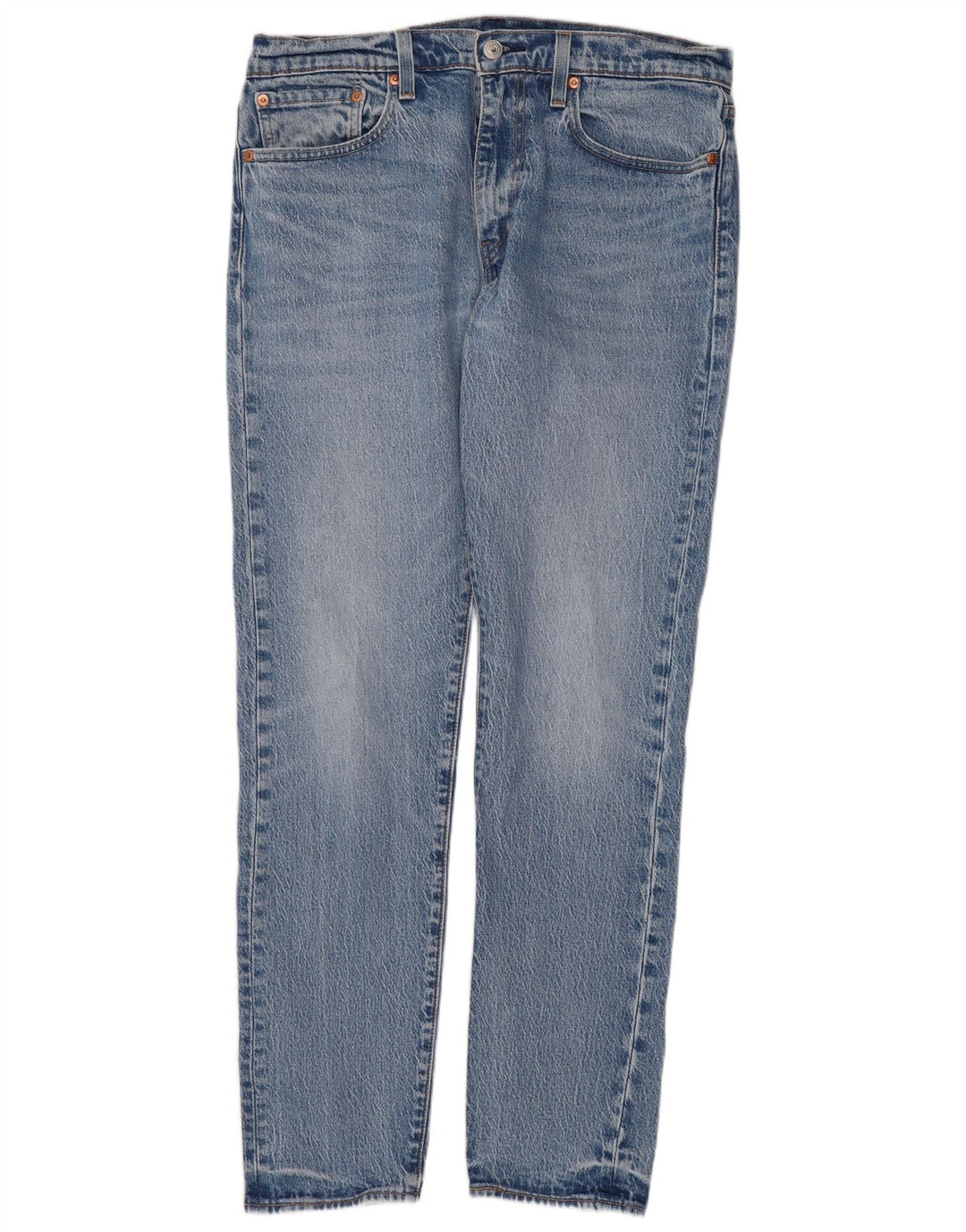 LEVI'S Mens Slim Jeans W32 L32 Blue Cotton