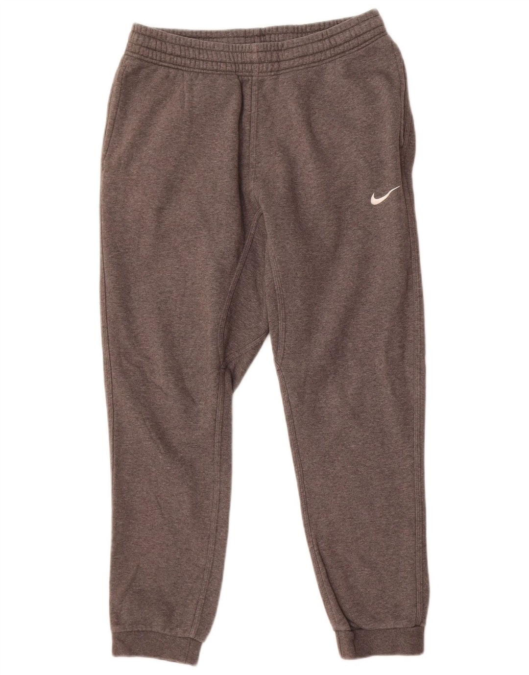 Nike Mens Tracksuit Trousers Joggers Medium Grey Cotton