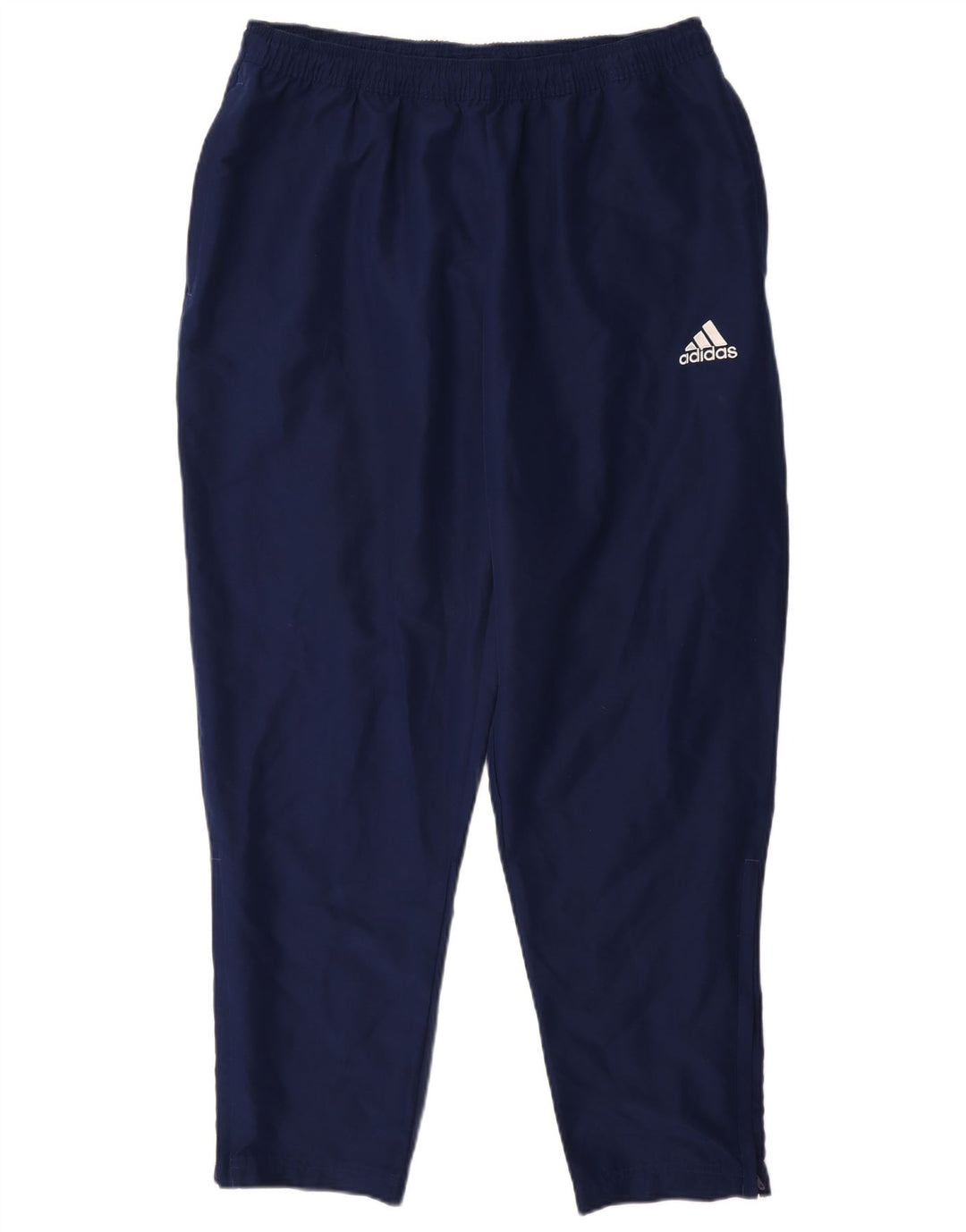 ADIDAS Mens Aeroready Tracksuit Trousers XL Navy Blue Polyester