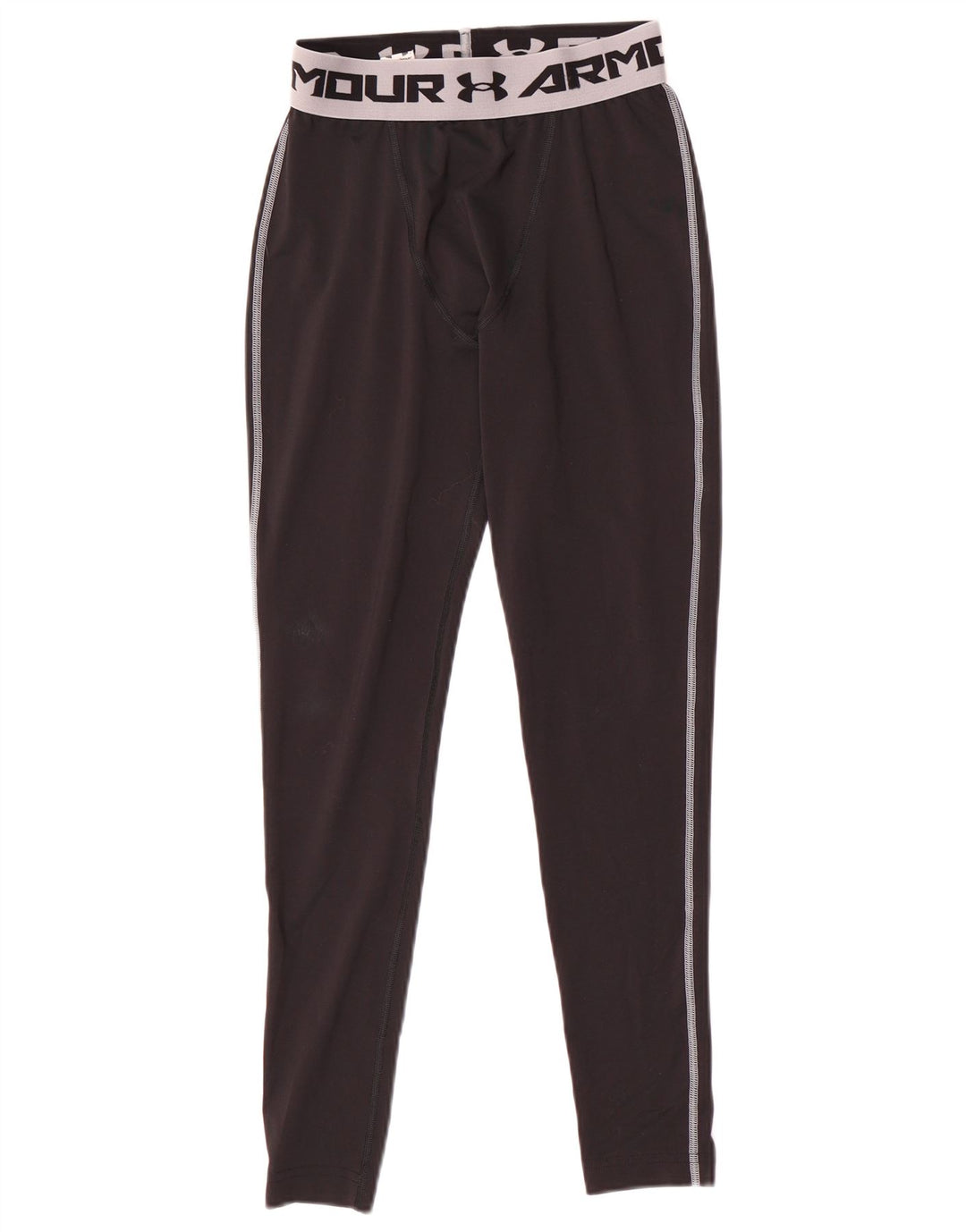 Under Armour Mens Graphic Leggings Medium Black Polyester