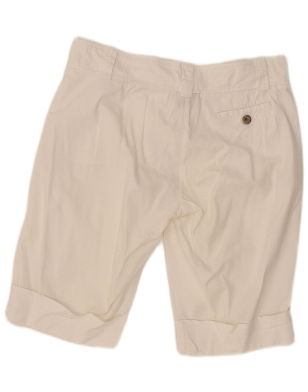LOTTO Womens Chino Shorts W32 Large White