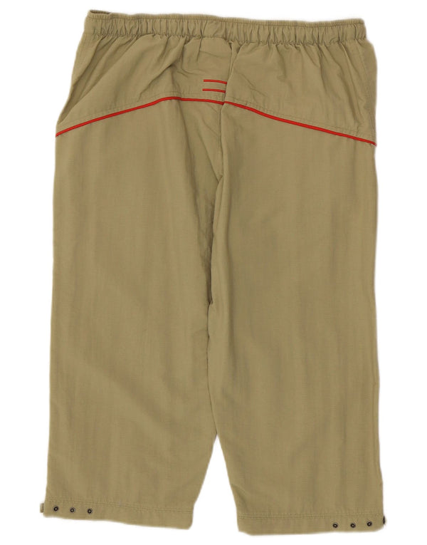 ADIDAS Boys Capri Tracksuit Trousers 15-16 Years  Green Polyamide