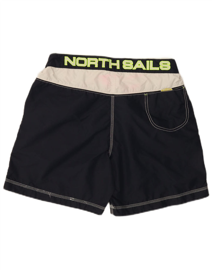North Sails Mens Gold Edition Swimming Shorts W32 Medium Navy Blue