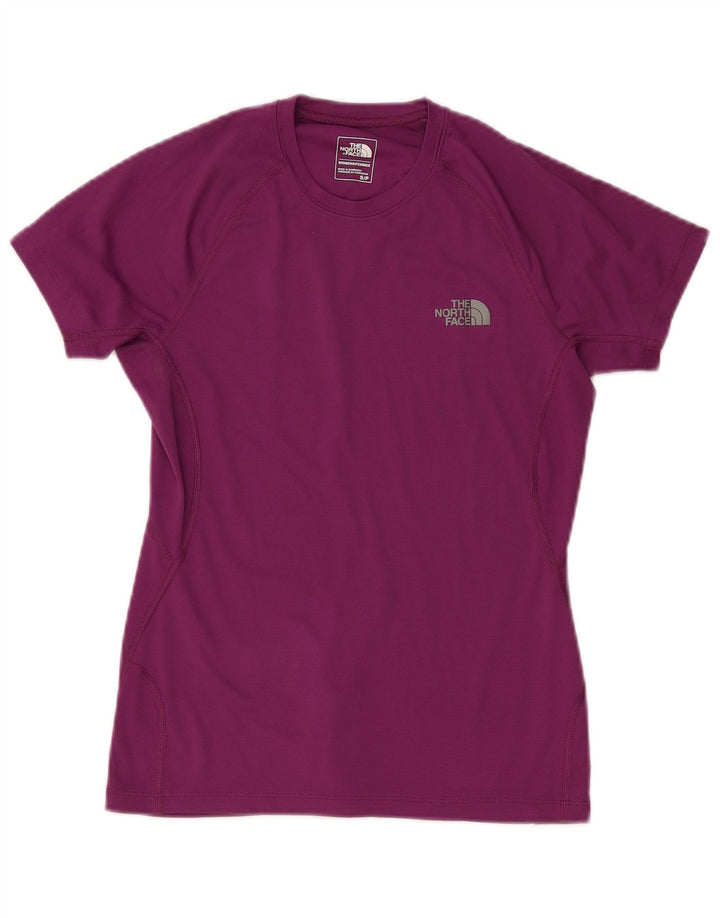 The North Face Womens T-Shirt Top UK 10 Small Purple