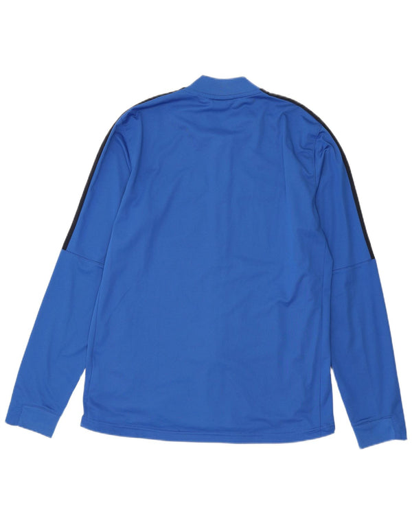 Nike Mens Dri Fit Graphic Tracksuit Top Jacket Large Blue Colourblock
