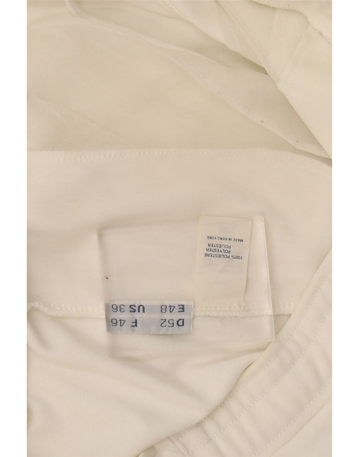 Sergio Tacchini Mens Casual Shorts Size 36 W36 White Polyester