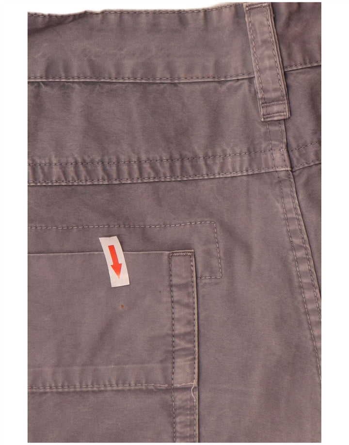 Murphy & Nye Mens Cargo Shorts W34 Large Grey Cotton