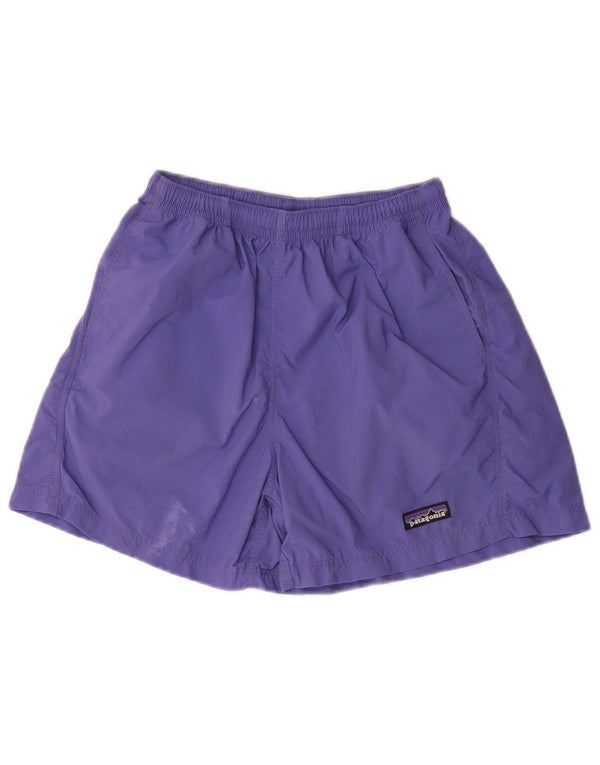 Patagonia Womens Sport Shorts UK 8 Small Purple Polyester