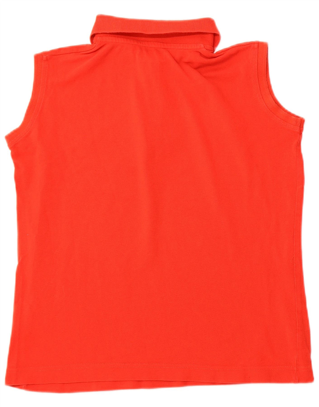 KAPPA Womens Sleeveless Polo Shirt UK 14 Large Red