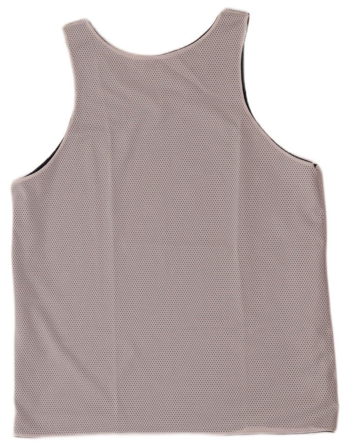 Nike Mens Reversible Vest Top XL Navy Blue Polyester