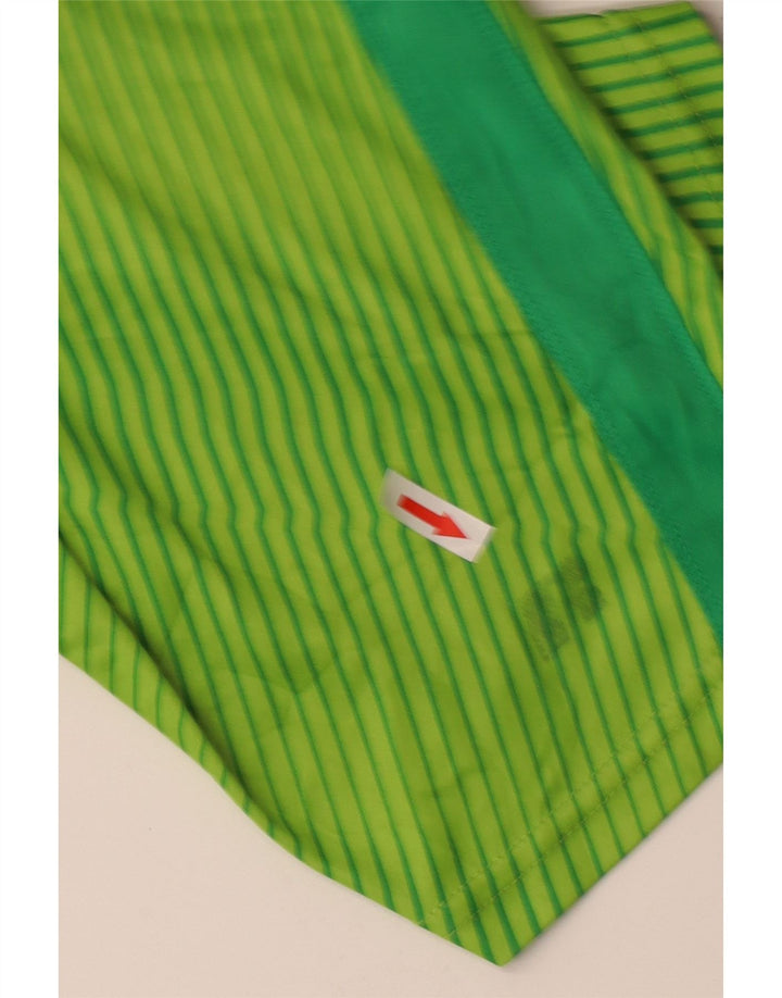 Russell Athletic Boys Sport Shorts 13-14 Years  Green Striped Polyester