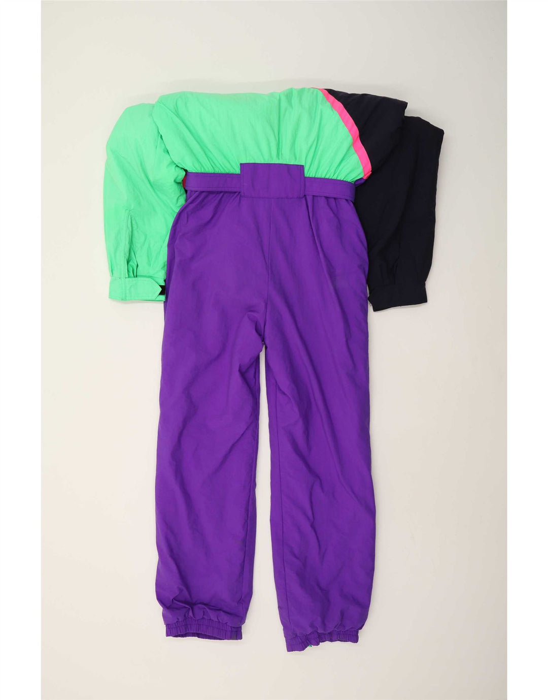 Fila Mens Hooded Ski Jumpsuit IT 48 Medium Multicoloured Colourblock