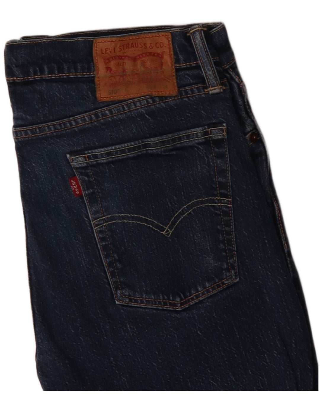 Levi's Mens 510 Skinny Jeans W34 L34 Blue Cotton