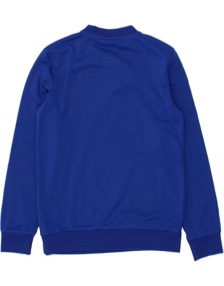 LOTTO Boys Graphic Sweatshirt Jumper 10-11 Years Medium  Blue Polyester Vintage Lotto and Second-Hand Lotto from Messina Hembry 