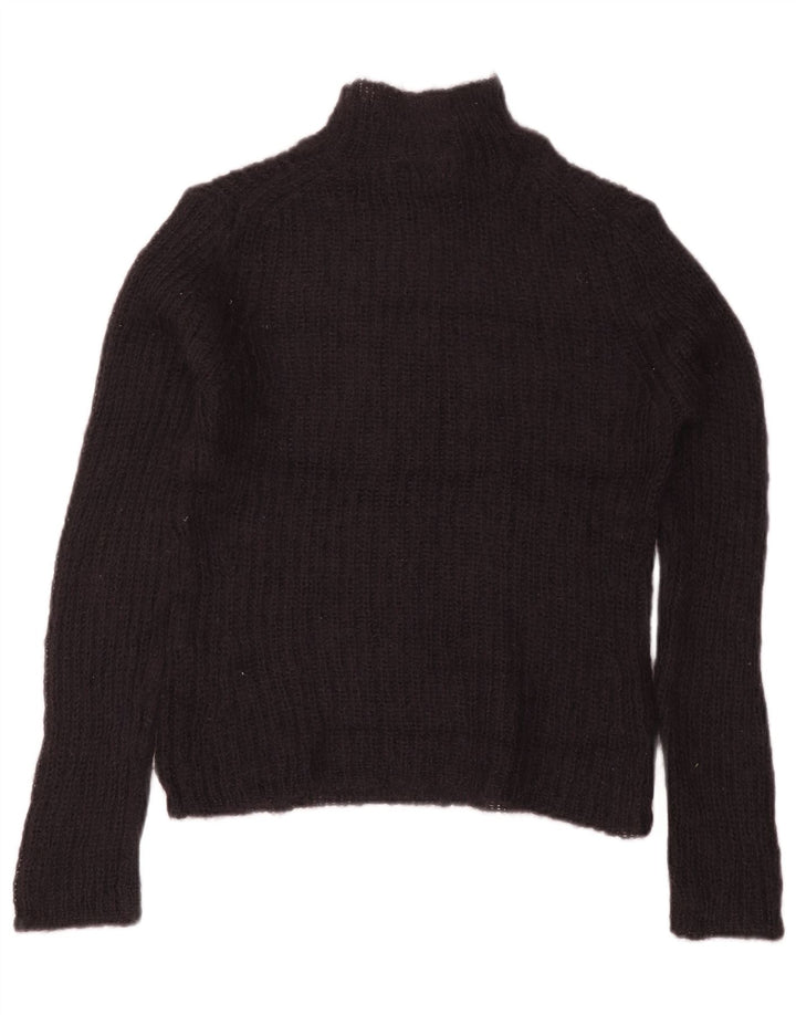 French Connection Womens Turtle Neck Jumper Sweater UK 10 Small Black