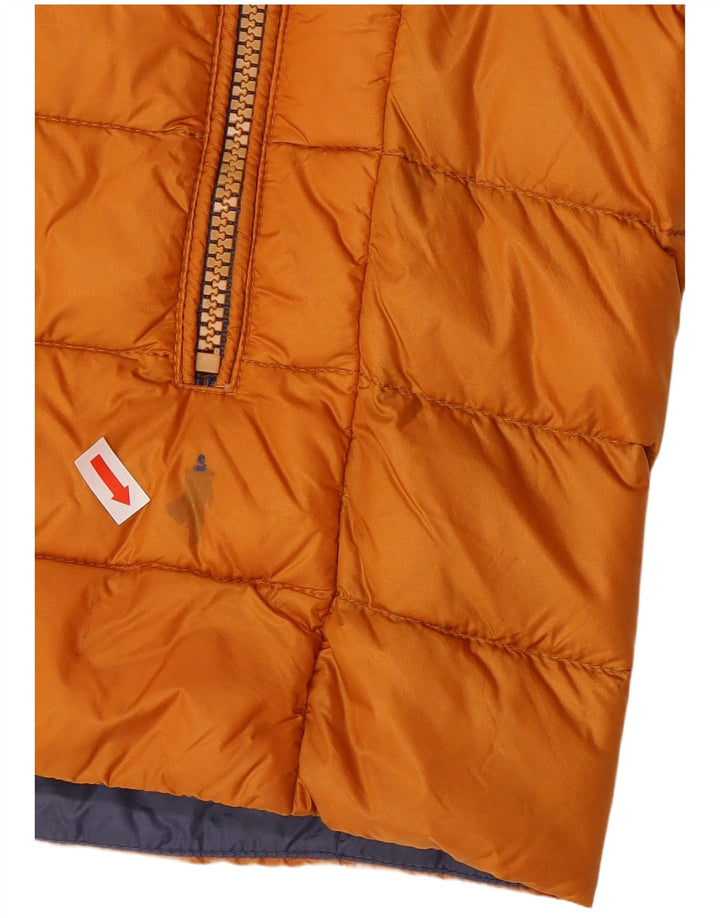 Marlboro Classics Mens Padded Gilet UK 44 2XL Brown Polyamide