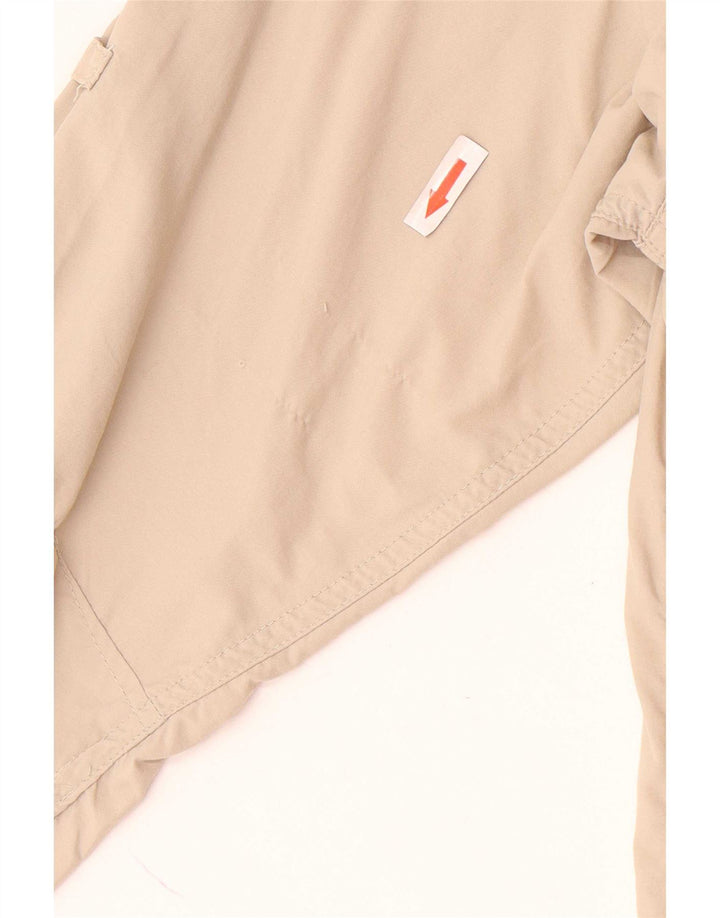 Columbia Mens Shirt Small Beige Nylon