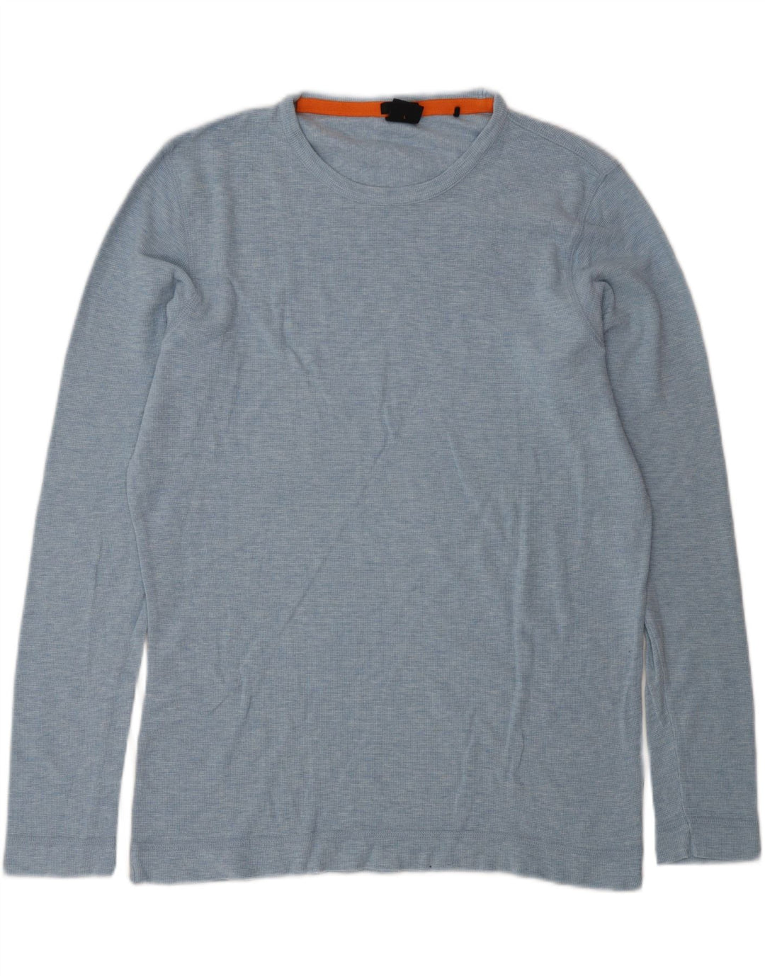Hugo Boss Mens Slim Fit Top Long Sleeve Large Blue
