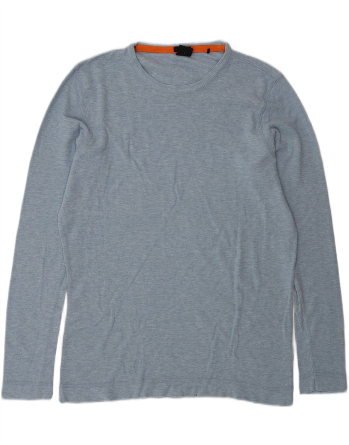 Hugo Boss Mens Slim Fit Top Long Sleeve Large Blue