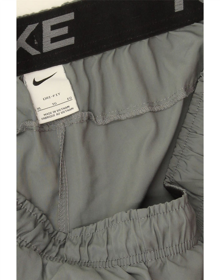Nike Mens Dri Fit Sport Shorts XL  Grey Polyester