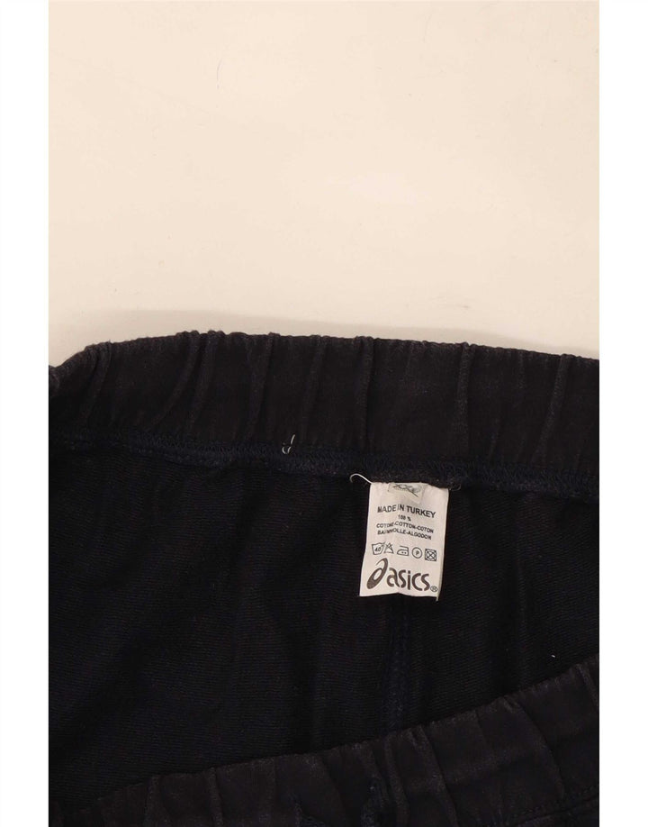 Asics Womens Tracksuit Trousers 2XL Navy Blue Cotton