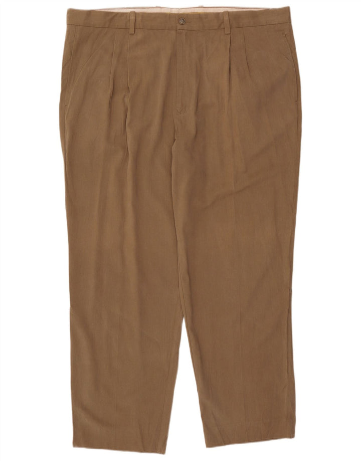 TOMMY BAHAMA Mens Pegged Chino Trousers W42 L30 Beige Silk