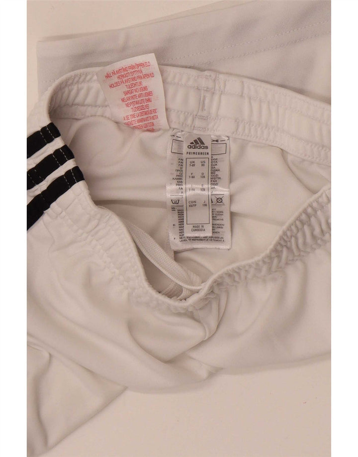 Adidas Boys Juventus Sport Shorts 7-8 Years  White Polyester