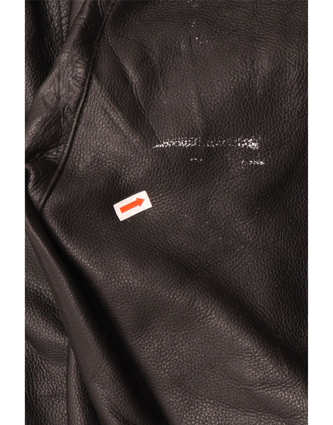 Akito Mens Tapered Leather Trousers IT 46 Small W32 L32 Black