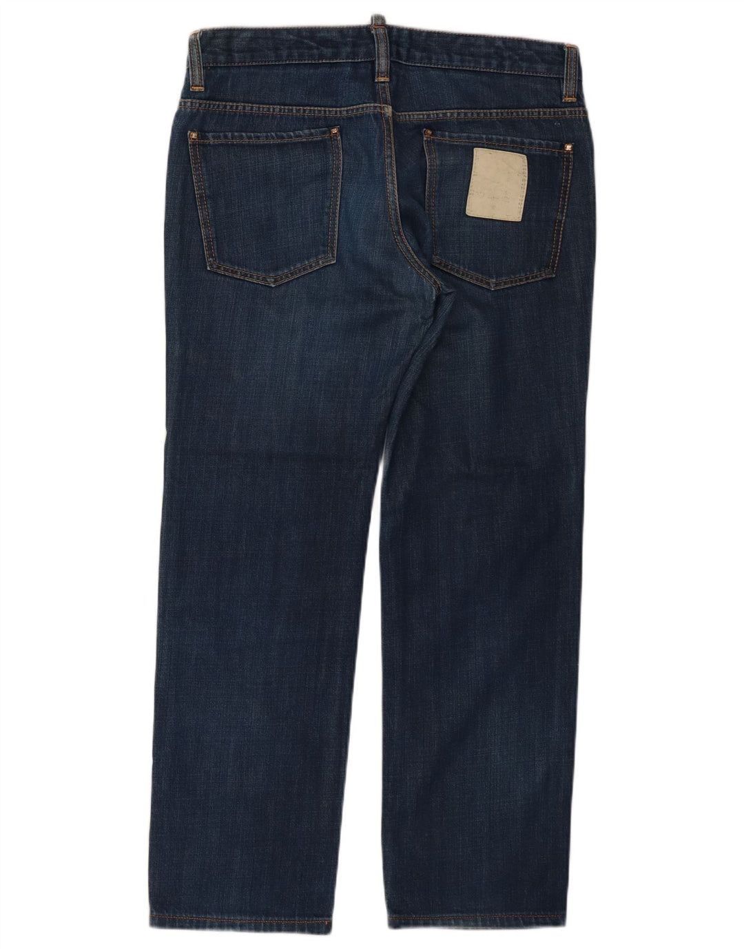 Dsquared2 Mens Straight Jeans IT 48 Medium W34 L29 Blue Cotton