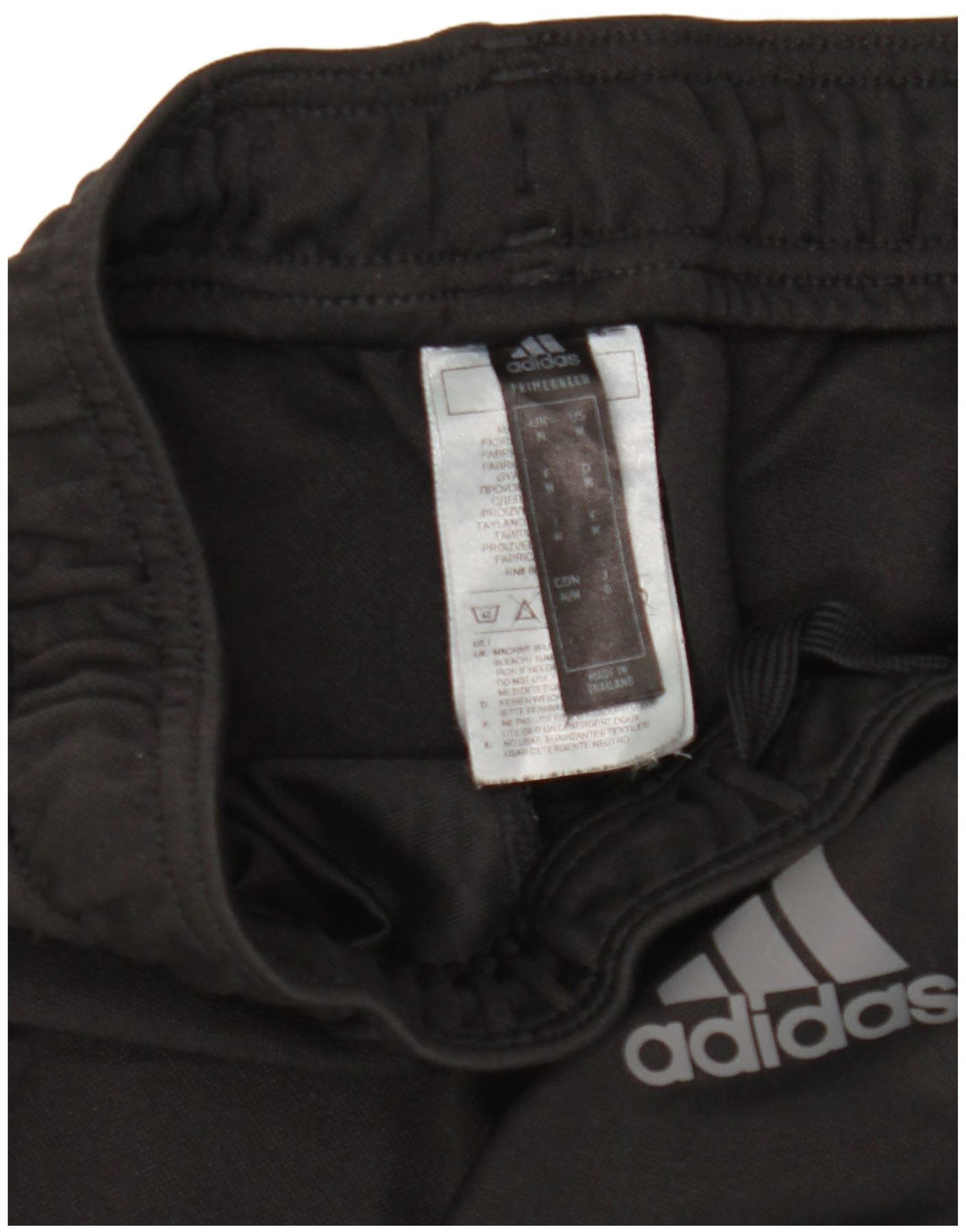 Adidas Mens Tracksuit Trousers Medium Black Polyester Sports