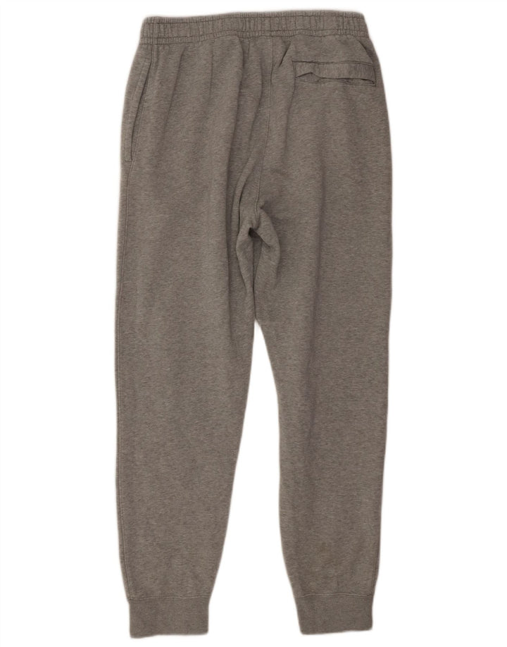 NIKE Mens Tracksuit Trousers Joggers Medium  Grey Cotton