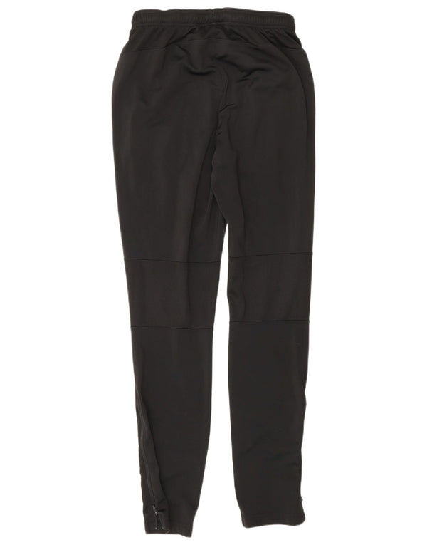 Puma Mens Regular Tracksuit Trousers Joggers Small Black Polyester