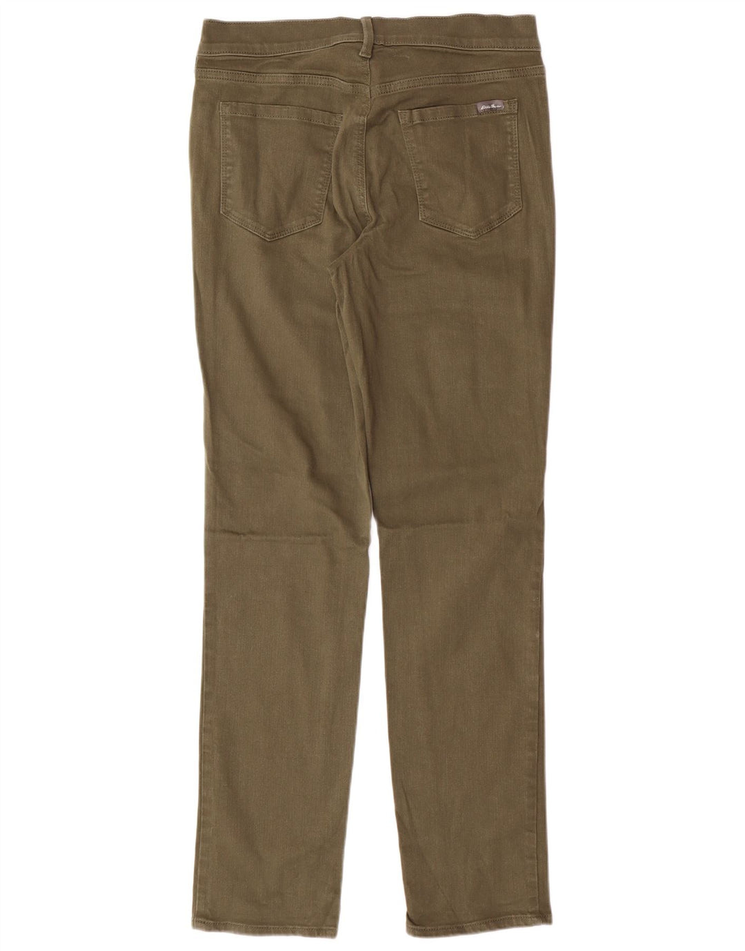 EDDIE BAUER Womens Casual Trousers US 10 Large W32 L30 Khaki