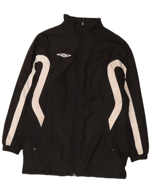 Under Armour Mens Windbreaker Jacket UK 36 Small Black Colourblock