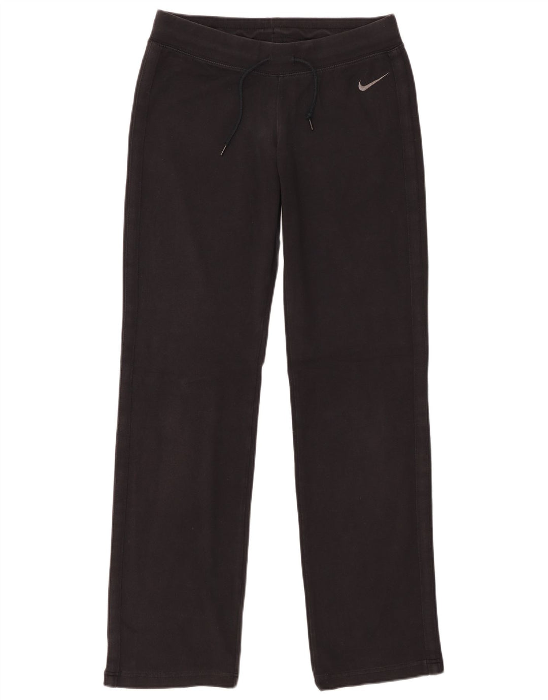 Nike Womens Tracksuit Trousers UK 12 Medium  Black Cotton