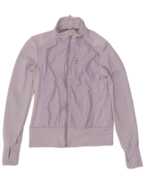 Adidas Womens Clima 365 Tracksuit Top Jacket UK 12 Medium  Purple Polyester