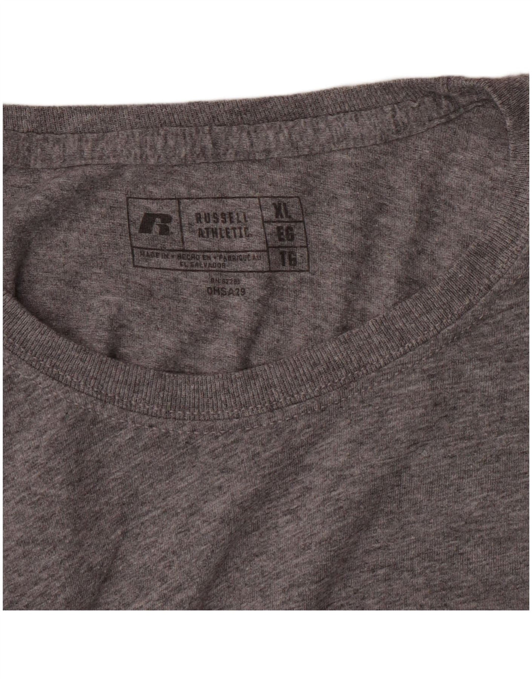 Russell Athletic Boys T-Shirt Top 14-15 Years XL Grey