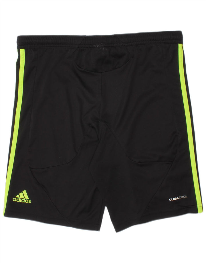 Adidas Boys Chelsea FC Graphic Sport Shorts 11-12 Years Black Polyester