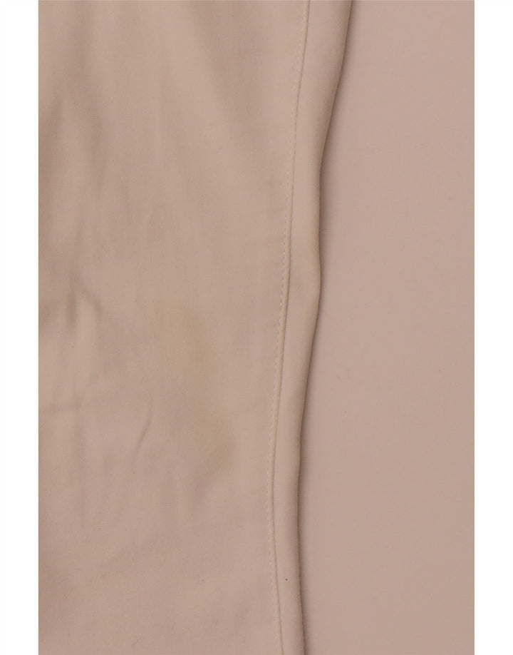 SUPERDRY Womens Slim Chino Trousers UK 12 Medium W32 L29 White Cotton