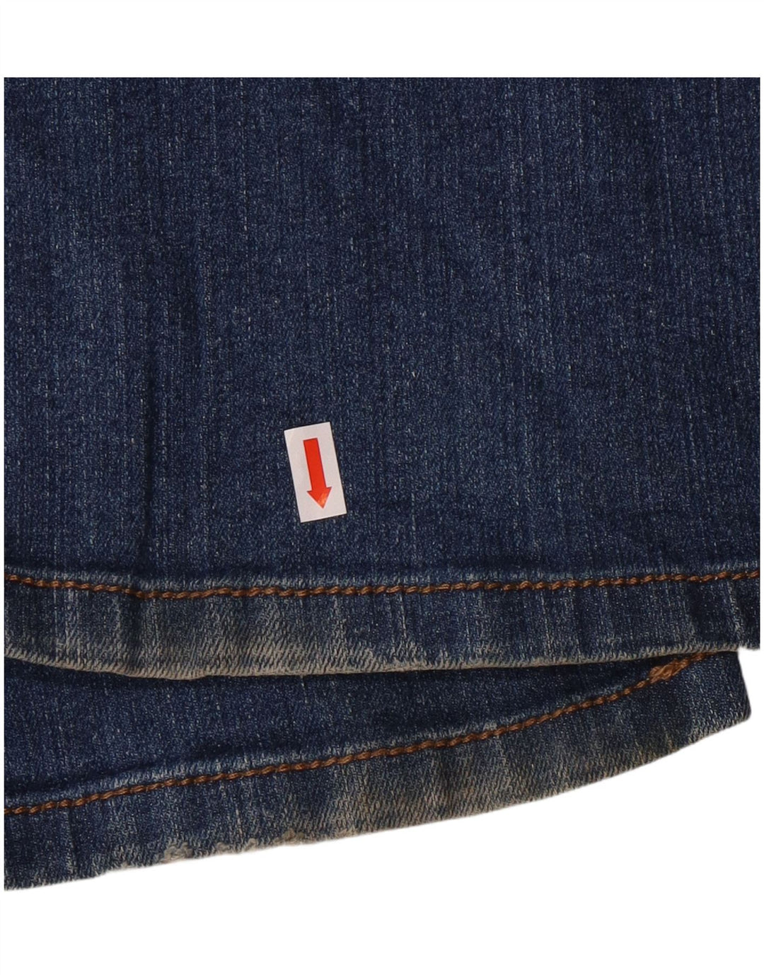 Dkny Womens Bootcut Jeans US 16 2XL W35 L32 Blue Cotton