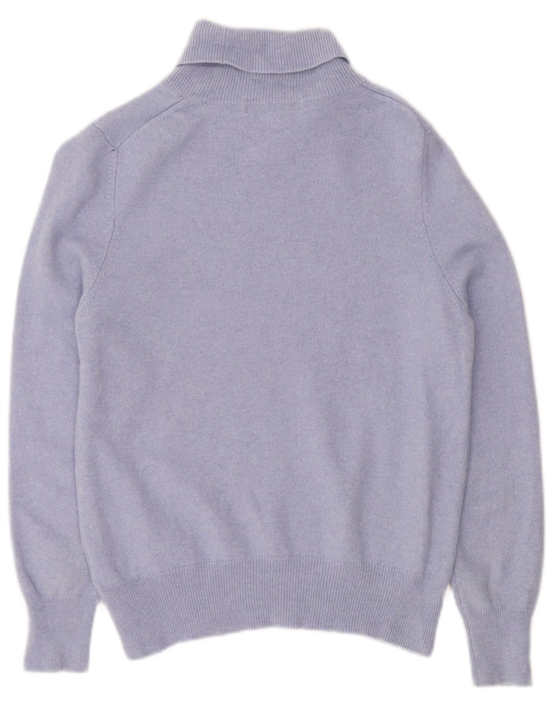 MARKS & SPENCER Girls Roll Neck Jumper Sweater 11-12 Years Purple